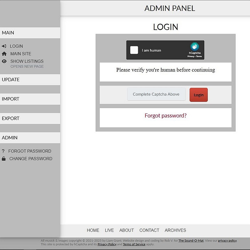 Login Page
