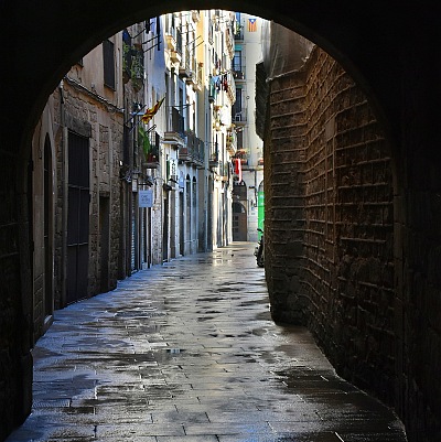 Barcelona - Barri Gòtic Archway